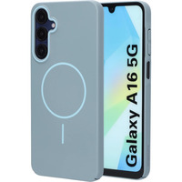 Mobiparts Samsung Galaxy A16 - Slim Line MagSafe Case, Housse smartphone gris-vert