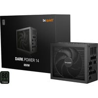 be quiet! DARK POWER 14 alimentation  modulaire 850 watt Noir, 1x 12V-2x6, 4x PCIe