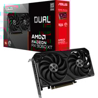 ASUS DUAL Radeon RX 9060 XT 16GB, Carte graphique 2x DisplayPort, 1x HDMI