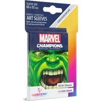 Asmodee Marvel Champions Art Sleeves - Hulk, Étui de protection 50 pièces