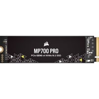 Corsair MP700 PRO 4 To SSD PCIe Gen5 x4 NVMe 2.0, M.2 2280, 3D TLC NAND