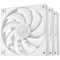 DeepCool FD14 ventilateurs de boîtier Blanc, 3 pièces, 140 x 140 x 25 mm, PWM