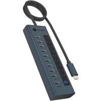 ICY BOX IB-HUB1450-C31, Hub USB Anthracite
