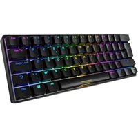 Sharkoon SKILLER SGK50 S4 RGB clavier gaming mécanique Noir, Layout BE (AZERTY), Kailh Brown, 60%, Hot-swappable