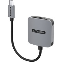 Sitecom Lecteur de cartes USB-C UHS-II (312 Mo/sec) Gris