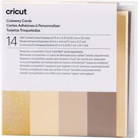Cricut Cut-away Cards - Neutrals S40, Matériau artisanal 