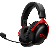 HyperX Cloud III S Wireless casque gaming over-ear Noir/Rouge, PC, PlayStation 5, Nintendo Switch
