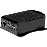 Joy-IT Boîtier en aluminium pour Raspberry Pi 5 Noir