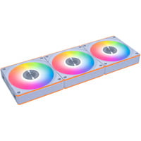 Lian Li UNI FAN CL120 Wireless ventilateurs de boîtier RGB  Blanc, 3 pièces, 120 x 120 x 28 mm, PWM