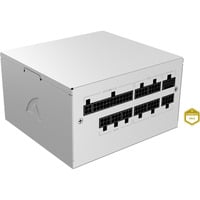 Sharkoon Rebel P20 Gen2 850 White alimentation modulaire 850 watt Blanc, 1x 12V-2x6, 3x PCIe