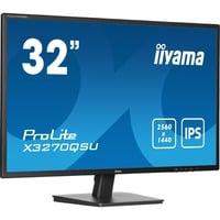 iiyama ProLite X3270QSU-B1 31.5" Moniteur Noir, 1x DisplayPort, 2x HDMI, 3x USB-A