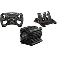 Fanatec ClubSport DD + Steering Wheel Formula V2.5 + Pedals V3, Volant Noir, Base, volant et pédales