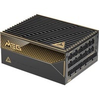 MSI MEG Ai1600T PCIE5, 1600 Watt alimentation  Noir/Or, 2x 12VHPWR, 9x PCIe, Gestion des câbles