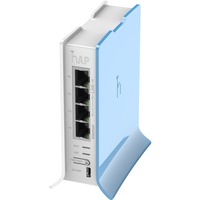 MikroTik hAP Lite TC, Point d'accès Blanc/Bleu