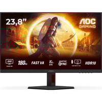 AOC 23.8" Moniteur gaming Noir/Rouge