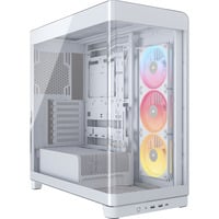 Corsair FRAME 4500X LX-R RGB LINK boîtier midi tower Blanc | 2x USB-A | 1x USB-C | Verre Trempé