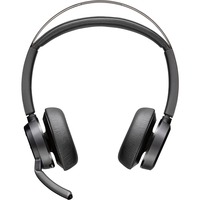 HP Poly Voyager Focus 2 casque on-ear Incl. adaptateur USB-C/A + support de charge