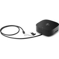 HP USB-C/A Universal Dock G2, Station d'accueil Noir