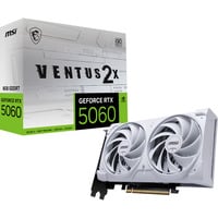 MSI GeForce RTX 5060 8G VENTUS 2X OC WHITE, Carte graphique 3x DisplayPort, 1x HDMI