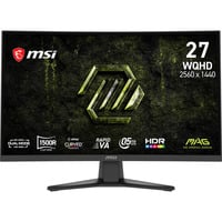MSI  27" Moniteur gaming incurvé  Noir