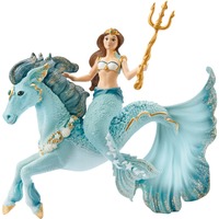 Schleich Bayala - sirène Eyela sur un cheval sous-marin, Figurine 70594