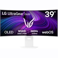 LG 39" Moniteur UltraWide gaming incurvé Blanc