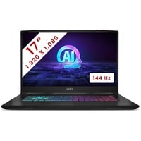 MSI Katana A17 AI (B8VF-836BE) 17.3" PC portable gaming Noir | Ryzen 9 8945HS | RTX 4060 | 16 Go | 1 To SSD | 144 Hz