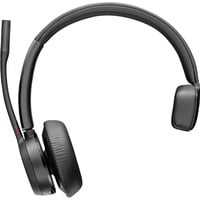 Poly Voyager 4310 USB-A on-ear headset casque  Noir, Bluetooth, USB-A, ANC