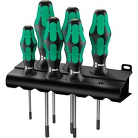 Wera 367/6 TORX HF set de tournevis Kraftform Plus + Rack Noir/Vert, 6 pièces
