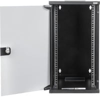 Digitus Boîtier mural 254 mm (10") - 312 x 300 mm, Armoire informatique Noir
