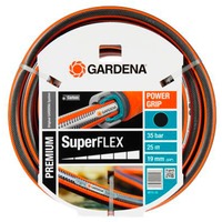 GARDENA Premium SuperFLEX tuyau d'arrosage 25 m Au-dessus du sol Multicolore Gris/Orange, 25 m, Au-dessus du sol, Multicolore, 35 bar, 1,9 cm, 3/4