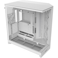 NZXT  boîtier midi tower Blanc (mat) | 2x USB-A | 1x USB-C | RGB | Verre Trempé