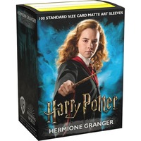 Asmodee Dragon Shield Matte Art - WizardingWorld - Hermione Granger, Étui de protection 100 pièces