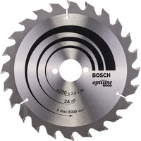 Bosch Lames de scies circulaires Optiline Wood, Lame de scie 1,3 mm