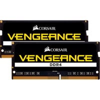 Corsair Vengeance 32 Go DDR4-3200 (2x 16 Go) mémoire PC portable Noir, CMSX32GX4M2A3200C22, SO-DIMM