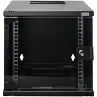 Digitus Boîtier mural 254 mm (10") - 312 x 300 mm, Armoire informatique Noir