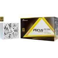 Seasonic FOCUS GX ATX3.0 alimentation  modulaire 1000 watt Blanc, 3x PCIe