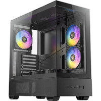Antec CX705 ARGB boîtier midi tower Noir | 2x USB-A | 1x USB-C | RGB | Verre trempé