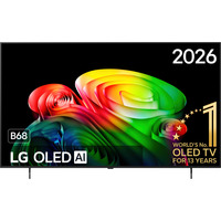 LG OLED AI B6 65" 4K Ultra HD TV Noir, 4x HDMI, USB, Optique, Bluetooth, LAN, WLAN, CI+, HDR10, DolbyVision