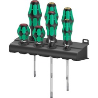 Wera 300/7 Mix 1 Jeu de tournevis, 7 pièces Noir/Vert