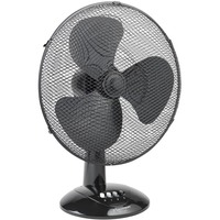 Bestron DDF45Z ventilateur Noir Noir, Ventilateur à lame domestique, Noir, Table, 80°, CE, GS, Secteur