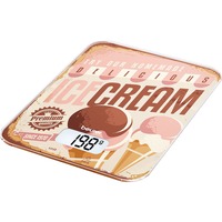 Beurer KS 19 Ice-cream, Balance de cuisine Marron/Beige