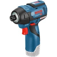 Bosch GDR 12V-110 Professional 1/4" 110 N·m 10,8 V, Percuteuse Bleu/Noir, Douille à choc, 1/4", 110 N·m, 1200 tr/min, 2600 tr/min, 10 m/s²