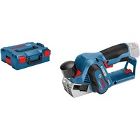 Bosch GHO 12V-20 Noir, Bleu, Rouge 14500 tr/min, Rabot électrique Bleu/Noir, Noir, Bleu, Rouge, CE, 14500 tr/min, 5,6 cm, 1,7 cm, 2,5 m/s²