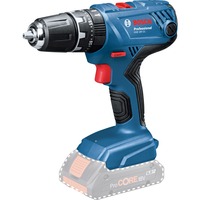 Bosch GSB 18V-21 Professional 1800 tr/min Noir, Bleu, Perceuse à percussion Bleu/Noir, Tournevis électrique, Poignée de pistolet, Noir, Bleu, 1800 tr/min, 480 tr/min, 21 N·m