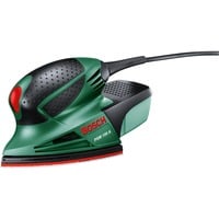 Bosch PSM 100 A Ponceuse multi usages 26000 OPM Noir, Vert, Rouge Vert/Noir, Ponceuse multi usages, Velcro, Noir, Vert, Rouge, 26000 OPM, 1,4 mm, 0,7 mm