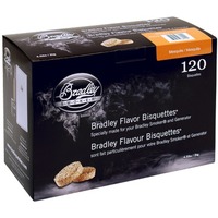 Bradley Briquettes de bois de mesquite, Bois fumé 120 pièces