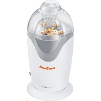 Clatronic PM 3635 machine à popcorn 1200 W Blanc Blanc/gris, 1200 W, 220 - 240 V, 50 - 60 Hz, 1 kg