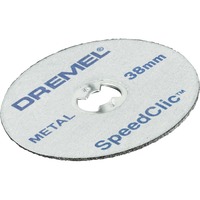 Dremel EZ SpeedClic : pack de 12 disques à tronçonner pour la découpe des métaux., Disque de coupe Disque de meulage, Métal, 35000 tr/min, 3,8 cm, 12 pièce(s)
