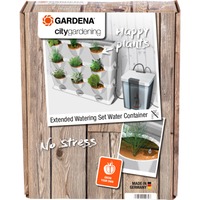 GARDENA Kit d'extension pour mur végétal NatureUp! avec réservoir d'arrosage, Automate d'irrigation 